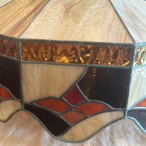 Tiffany Stained Glass Hanging Light